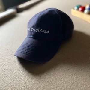 Balenciaga Cap Unisex Navy